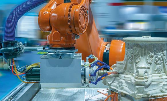 Robotica nel settore lapideo: come sta cambiando la produzione