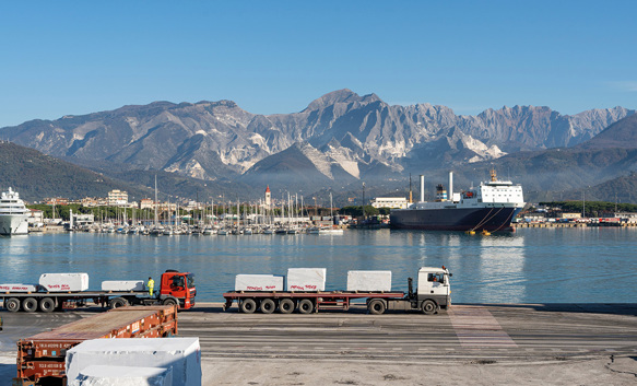 Export e mercati internazionali della pietra naturale italiana